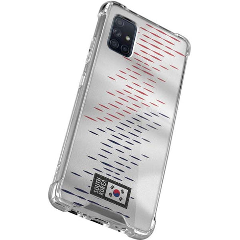 South Korea Soccer Flag Galaxy A51 5G Clear Case