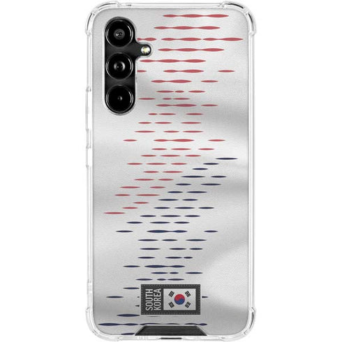 South Korea Soccer Flag Galaxy A54 5G Clear Case