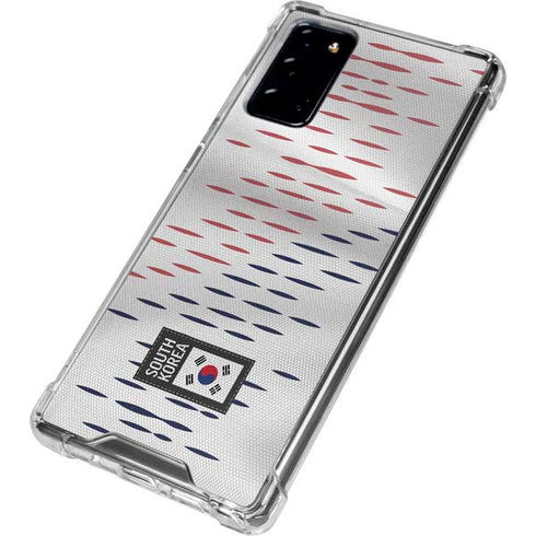South Korea Soccer Flag Galaxy Note20 5G Clear Case