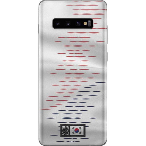 South Korea Soccer Flag Galaxy S10 Plus Skin