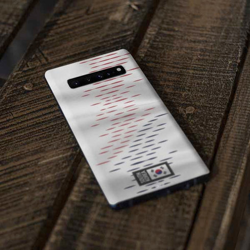 South Korea Soccer Flag Galaxy S10 Plus Skin
