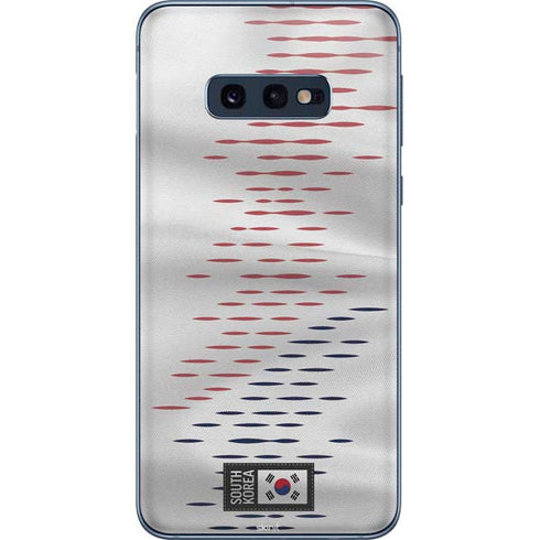 South Korea Soccer Flag Galaxy S10e Skin