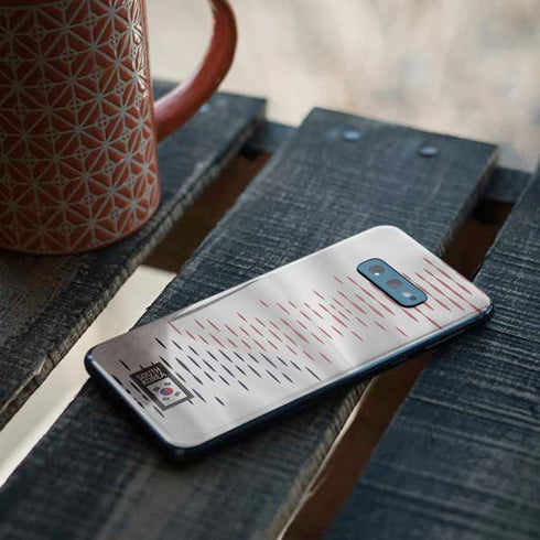 South Korea Soccer Flag Galaxy S10e Skin