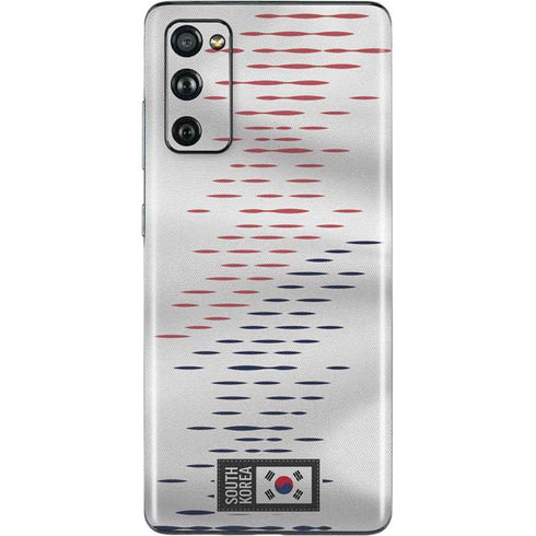 South Korea Soccer Flag Galaxy S20 Fan Edition Skin