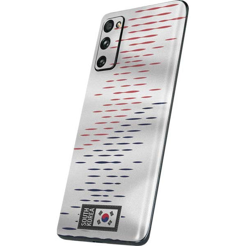 South Korea Soccer Flag Galaxy S20 Fan Edition Skin