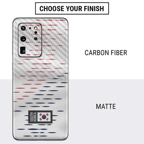 South Korea Soccer Flag Galaxy S20 Ultra 5G Skin