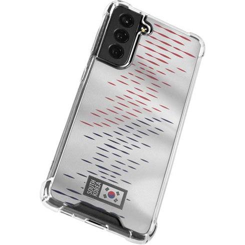 South Korea Soccer Flag Galaxy S22 Plus Clear Case