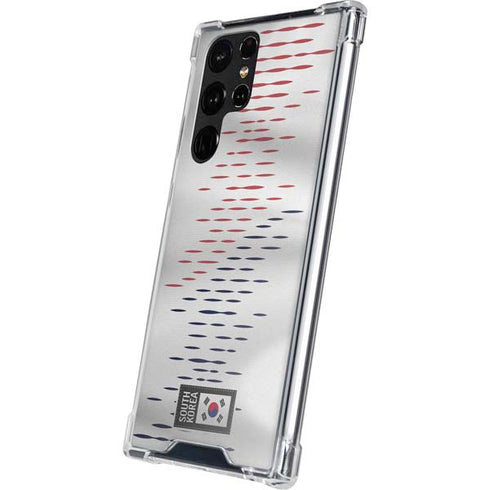 South Korea Soccer Flag Galaxy S22 Ultra Clear Case