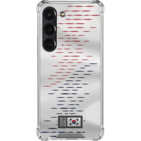 South Korea Soccer Flag Galaxy S23 Clear Case