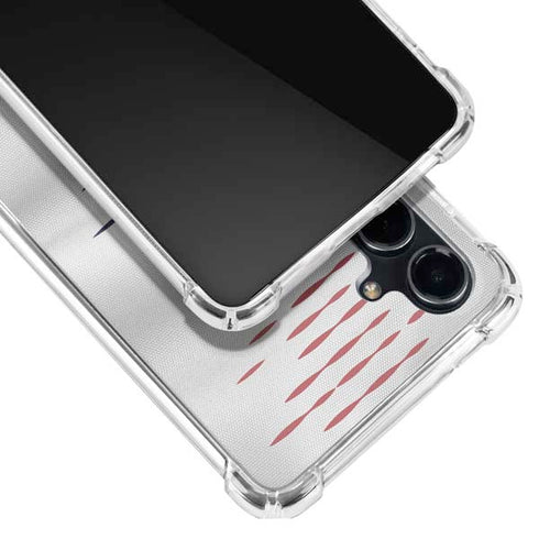 South Korea Soccer Flag Galaxy S23 FE Clear Case