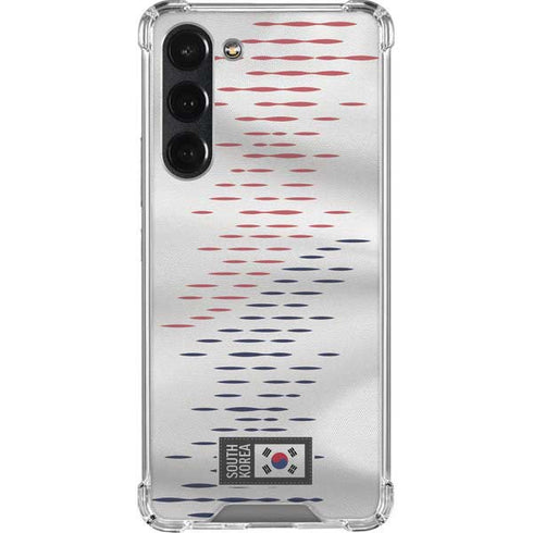 South Korea Soccer Flag Galaxy S23 Plus Clear Case