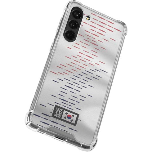 South Korea Soccer Flag Galaxy S23 Plus Clear Case