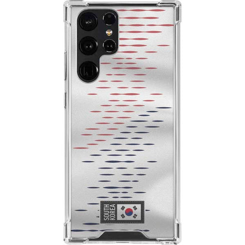 South Korea Soccer Flag Galaxy S24 Ultra Clear Case