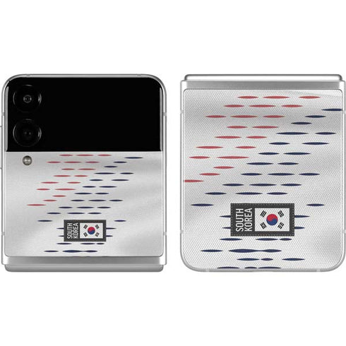 South Korea Soccer Flag Galaxy Z Flip4 5G Skin