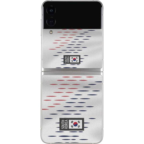 South Korea Soccer Flag Galaxy Z Flip4 5G Skin