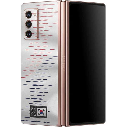 South Korea Soccer Flag Galaxy Z Fold2 5G Skin
