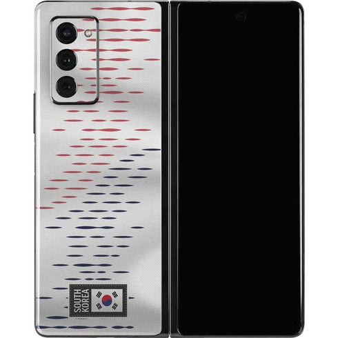 South Korea Soccer Flag Galaxy Z Fold2 5G Skin