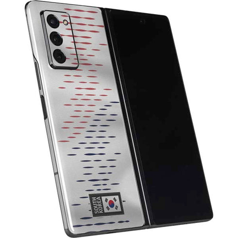 South Korea Soccer Flag Galaxy Z Fold2 5G Skin