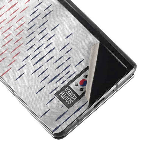 South Korea Soccer Flag Galaxy Z Fold2 5G Skin