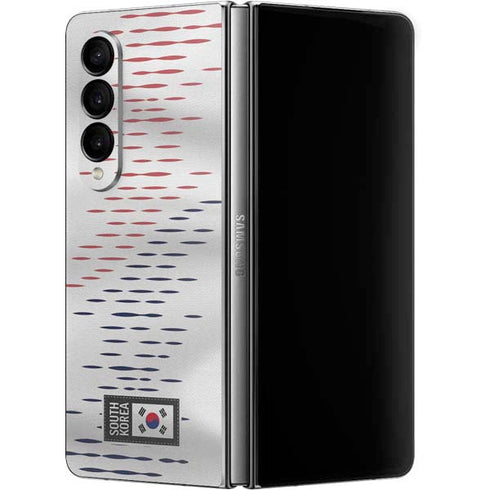 South Korea Soccer Flag Galaxy Z Fold4 5G Skin