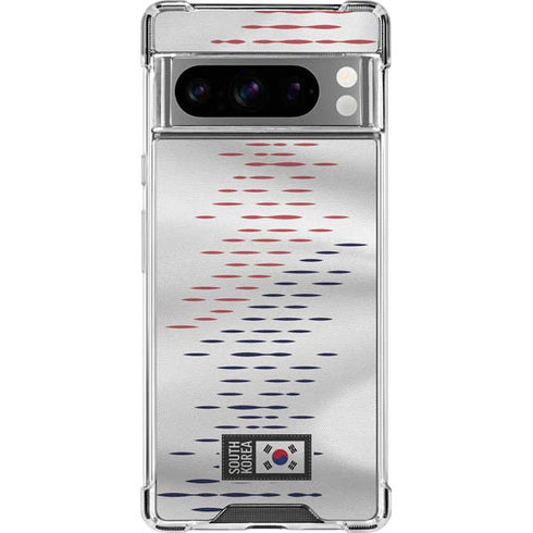 South Korea Soccer Flag Google Pixel 8 Pro Clear Case