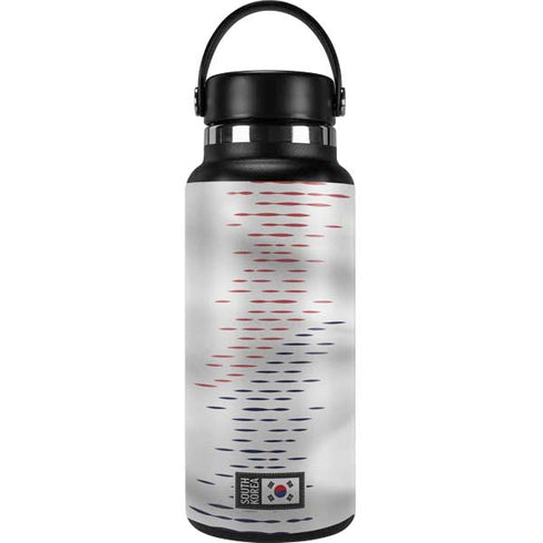 South Korea Soccer Flag Hydro Flask 32oz Wide Mouth Skin