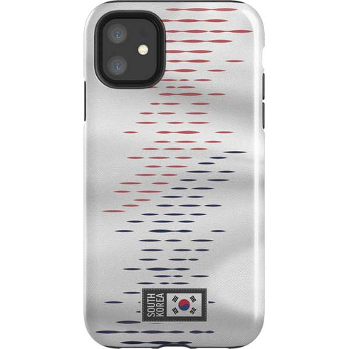South Korea Soccer Flag iPhone 11 Impact Case
