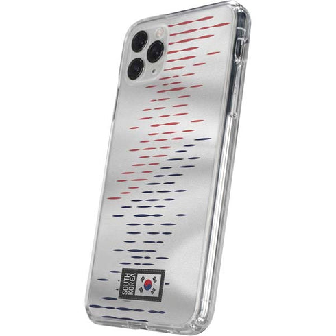 South Korea Soccer Flag iPhone 11 Pro Clear Case