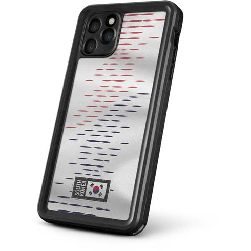 South Korea Soccer Flag iPhone 11 Pro Max Waterproof Case