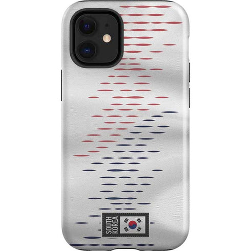 South Korea Soccer Flag iPhone 12 Mini Impact Case