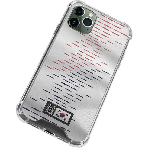 South Korea Soccer Flag iPhone 12 Pro Clear Case