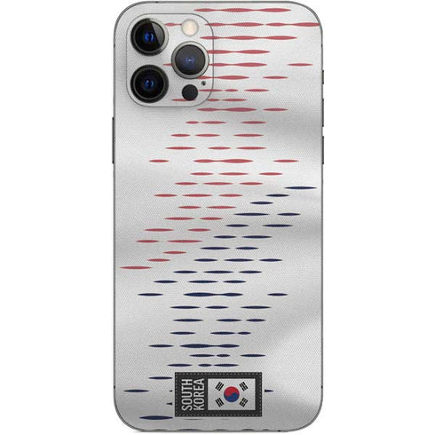 South Korea Soccer Flag iPhone 12 Pro Skin