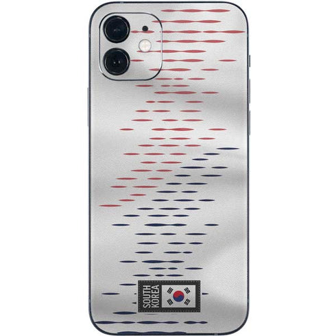 South Korea Soccer Flag iPhone 12 Skin