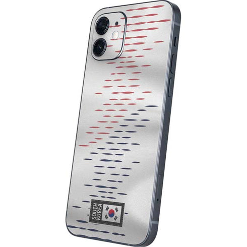 South Korea Soccer Flag iPhone 12 Skin