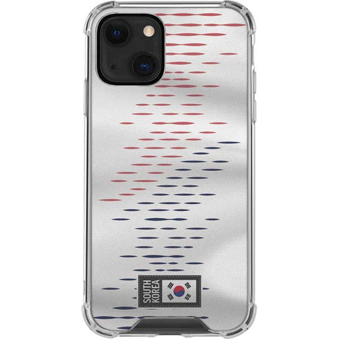 South Korea Soccer Flag iPhone 13 Clear Case