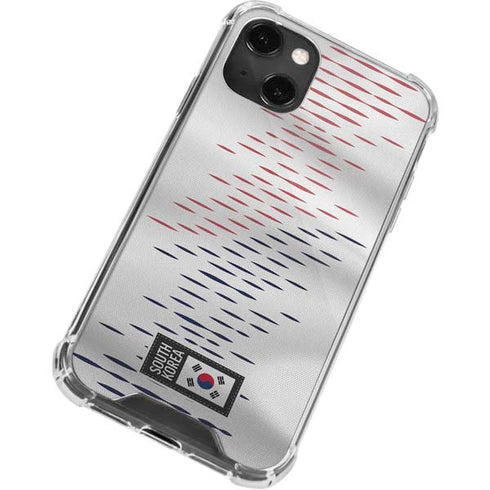 South Korea Soccer Flag iPhone 13 Mini Clear Case