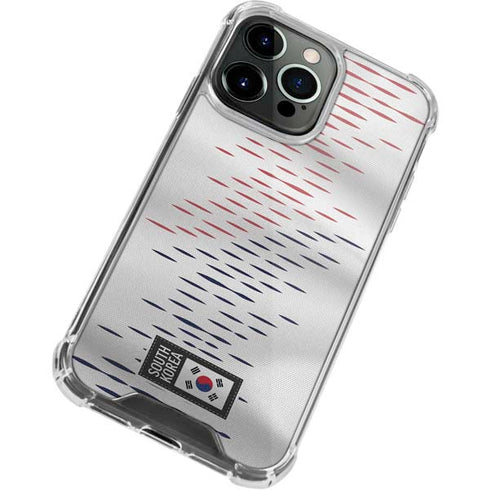 South Korea Soccer Flag iPhone 13 Pro Max Clear Case