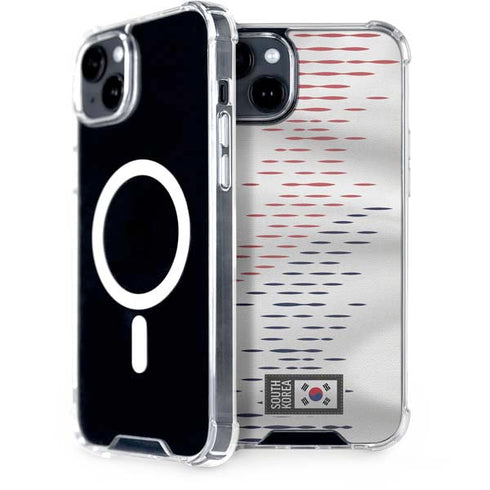 South Korea Soccer Flag iPhone 15 MagSafe Case