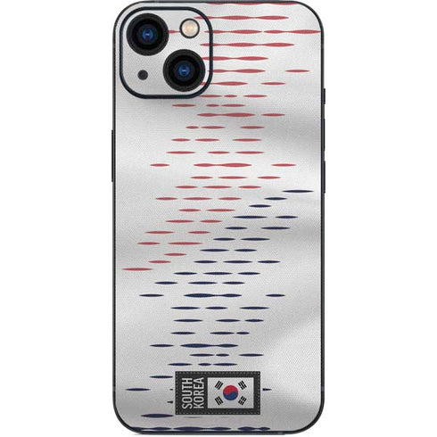 South Korea Soccer Flag iPhone 15 Plus Skin