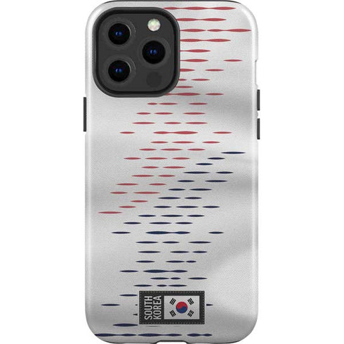 South Korea Soccer Flag iPhone 14 Pro Max Impact Case