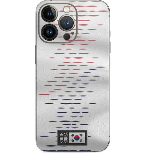 South Korea Soccer Flag iPhone 14 Pro Skin