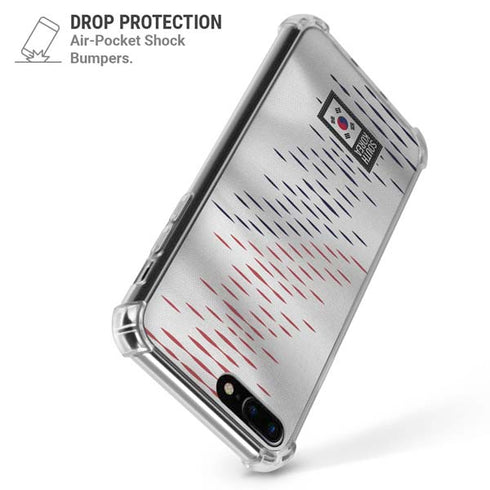 South Korea Soccer Flag iPhone 7/8 Plus Clear Case