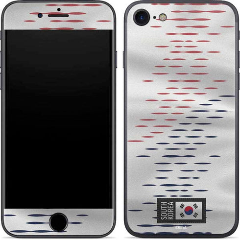 South Korea Soccer Flag iPhone 8 Skin