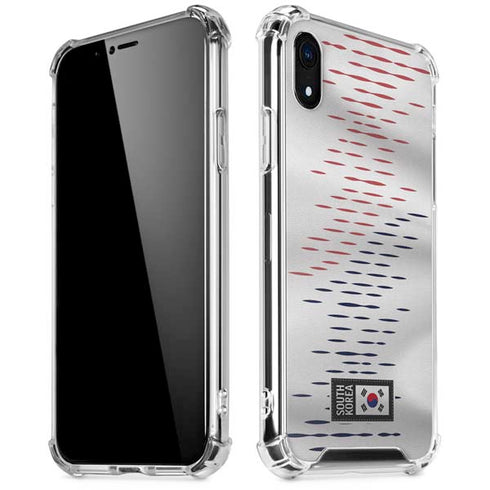 South Korea Soccer Flag iPhone XR Clear Case
