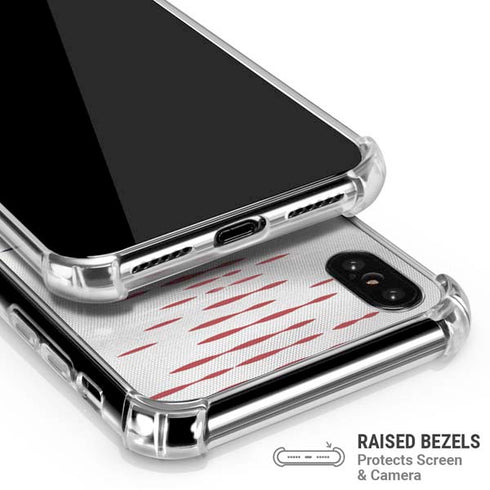 South Korea Soccer Flag iPhone XS Max Clear Case