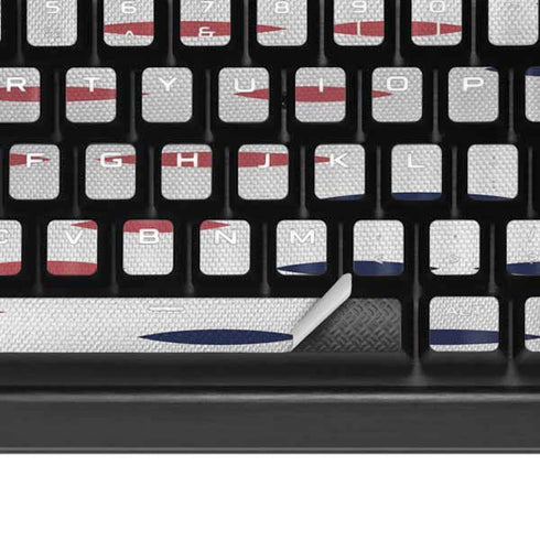South Korea Soccer Flag K95 RGB PLATINUM Mechanical Gaming Keyboard Skin