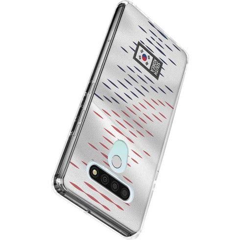 South Korea Soccer Flag LG Stylo 6 Clear Case