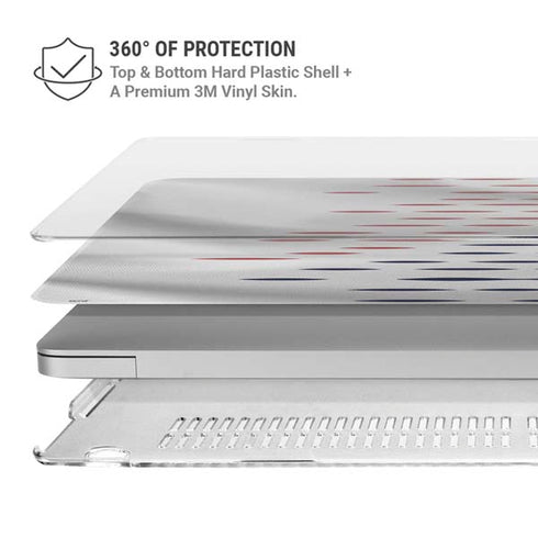 South Korea Soccer Flag MacBook Pro 13in (2020) Case plus Skin