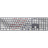 South Korea Soccer Flag Magic Keyboard with Numeric Keypad Skin