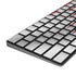 South Korea Soccer Flag Magic Keyboard with Numeric Keypad Skin